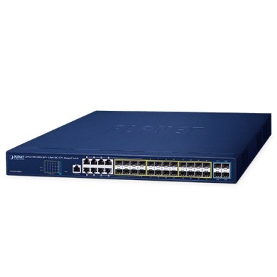 PLANET GS-5220-16S8C L2+ 24-Port 100/1000X SFP + 8-Port Shared TP Managed Switch