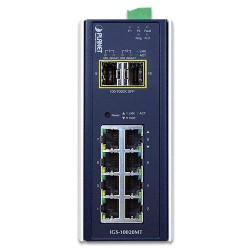 PLANET IGS-10020MT Industrial 8-port 10/100/1000T + 2-port 1G/2.5G SFP Managed Gigabit Switch