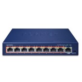 PLANET GSD-908HP 8-Port 10/100/1000T 802.3at PoE + 1-Port Gigabit Desktop Switch