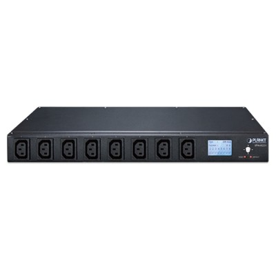 PLANET IPM-8221 IP-based 8-port Switched Power Manager with 2 Cascaded Ports