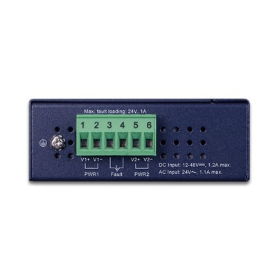 PLANET ISW-621TF 4-Port 10/100Base-TX + 2-Port 100Base-FX SFP Industrial Ethernet Switch with Wide Operating Temperature