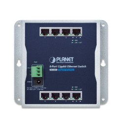 PLANET WGS-803 Industrial 8-Port 10/100/1000T Wall-mount Switch (-10~60 degrees C)