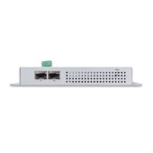 PLANET WGS-4215-8T2S Industrial 8-Port 10/100/1000T + 2-Port 100/1000X SFP Wall-mount Managed Switch (-40~75 degrees C)