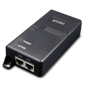 PLANET POE-172 Single-Port 10/100/1000Mbps Ultra PoE Injector (60 Watts, internal PWR)