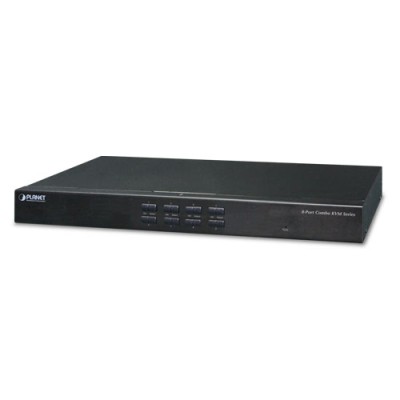 PLANET IKVM-210-08 8-Port Combo IP KVM Switch