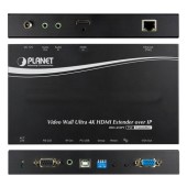 PLANET IHD-410PT Video Wall Ultra 4K HDMI/USB Extender Transmitter over IP with PoE