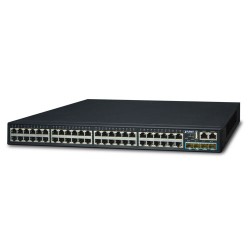 PLANET SGS-6341-48T4X Layer 3 48-Port 10/100/1000T + 4-Port 10G SFP+ Stackable Managed Switch