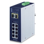 PLANET IGS-10020MT Industrial 8-port 10/100/1000T + 2-port 1G/2.5G SFP Managed Gigabit Switch