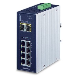 PLANET IGS-10020MT Industrial 8-port 10/100/1000T + 2-port 1G/2.5G SFP Managed Gigabit Switch