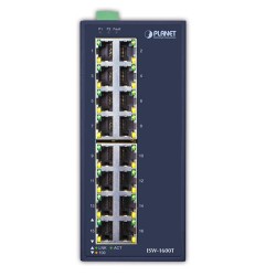 PLANET ISW-1600T Industrial 16-Port 10/100TX Fast Ethernet Switch