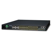 PLANET SGS-6341-16S8C4XR Layer 3 16-Port 100/1000X SFP + 8-Port Gigabit TP/SFP + 4-Port 10G SFP+ Stackable Managed Switch (100~240V AC, 36-75V DC)