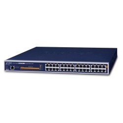 PLANET UPOE-1600G 16-Port Gigabit 802.3bt PoE++ Managed Injector Hub (600 watts)