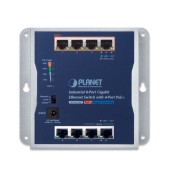 PLANET WGS-814HP Industrial 8-Port 10/100/1000T Wall-mounted Gigabit Switch with 4-port PoE+