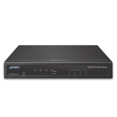 PLANET VGW-820FS 8-Port SIP VoIP Gateway (8 FXS)