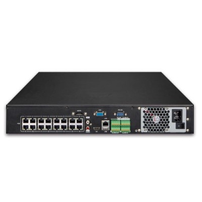 PLANET NVR-2516P H.265 25-ch 4K Network Video Recorder with 16-Port PoE