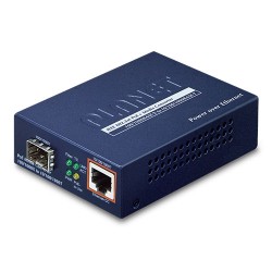 PLANET GTP-805A 100/1000BASE-X to 10/100/1000BASE-T PoE+ Media Converter