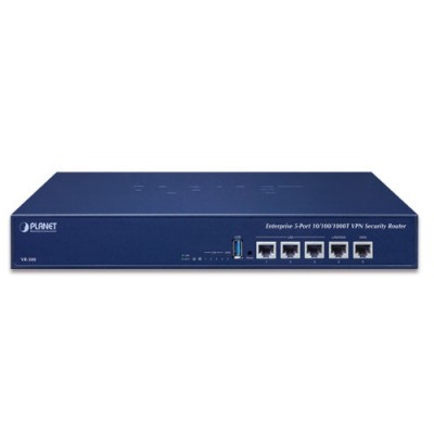 PLANET VR-300 Enterprise 5-Port 10/100/1000T VPN Security Router