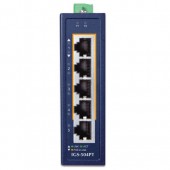 PLANET IGS-504PT Compact Industrial 4-Port 10/100/1000T 802.3at PoE + 1-Port 10/100/1000T Ethernet Switch (-40~75 degrees C)