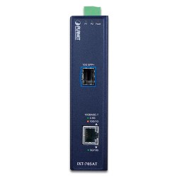 PLANET IXT-705AT Industrial 10G/5G/2.5G/1G/100M Copper to 10GBASE-X SFP+ Media Converter