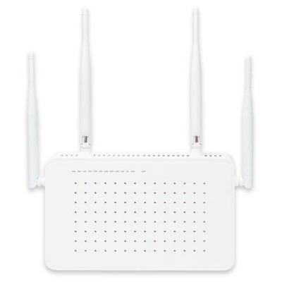 PLANET GPN-400ACV GPON HGU with 4-Port GbE, 1200Mbps 802.11ac Wireless and 2-Port FXS (1 x USB)