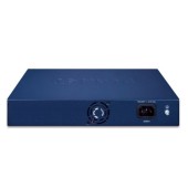 PLANET FGSD-1022VHP 8-Port 10/100TX 802.3at PoE + 2-Port Gigabit TP/SFP Combo Desktop Switch with PoE LCD Monitor