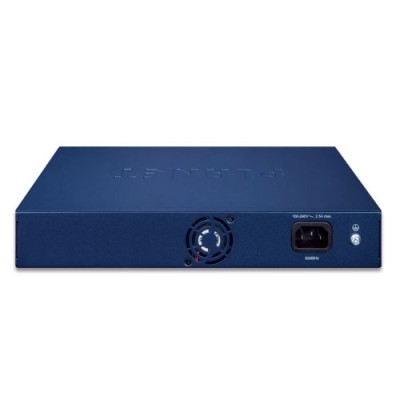 PLANET FGSD-1022VHP 8-Port 10/100TX 802.3at PoE + 2-Port Gigabit TP/SFP Combo Desktop Switch with PoE LCD Monitor