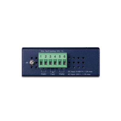 PLANET IGS-501T 5-Port 10/100/1000T Industrial Gigabit Ethernet Switch with Wide Operating Temperature