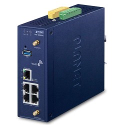 PLANET IAP-1800AX Industrial Dual Band 802.11ax 1800Mbps Wireless Access Point with 5 10/100/1000T LAN Ports