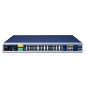 PLANET IGSW-24040T Industrial L2+ 20-Port 10/100/1000T + 4-Port TP/SFP Combo Managed Ethernet Switch