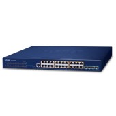 PLANET SGS-6310-24P4X L3 24-Port 10/100/1000T 802.3at PoE + 4-Port 10G SFP+ Stackable Managed Switch