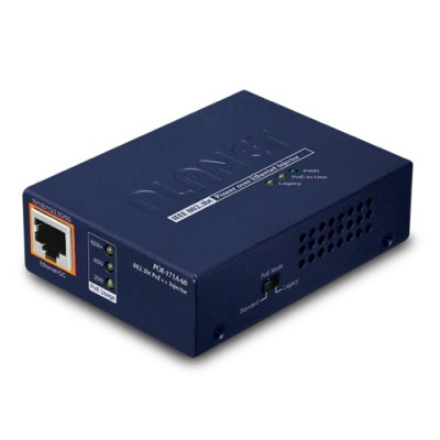 PLANET POE-171A-60 Single-Port Multi-Gigabit 802.3bt PoE++ Injector (60 Watts)