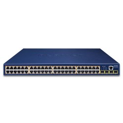 PLANET GS-4210-48P4S 48-Port 10/100/1000T 802.3at PoE + 4-Port 100/1000BASE-X SFP Managed Switch