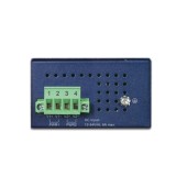 PLANET IPOE-270 Industrial 2-port Multi-Gigabit 802.3bt PoE++ Injector Hub (-40~75 degrees C)