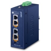 PLANET IPOE-270 Industrial 2-port Multi-Gigabit 802.3bt PoE++ Injector Hub (-40~75 degrees C)