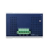 PLANET IGS-1020PTF-12V Industrial 8-Port 10/100/1000T 802.3at PoE + 2-Port 100/1000X SFP Ethernet Switch w/ 12V Booster