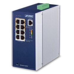 PLANET IGS-4215-4P4T Industrial 4-Port 10/100/1000T 802.3at PoE + 4-Port 10/100/1000T Managed Switch