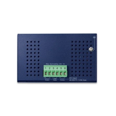 PLANET IFGS-1022HPT Industrial 8-Port 10/100TX 802.3at PoE + 2-Port Gigabit TP/SFP Combo Ethernet Switch