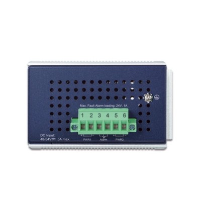 PLANET IGS-824UPT Industrial 4-Port 10/100/1000T 802.3bt PoE + 2-Port 10/100/1000T + 2-Port 100/1000X SFP Gigabit Ethernet Switch