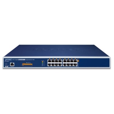 PLANET UPOE-800G 8-Port Gigabit 802.3bt PoE++ Managed Injector Hub (400 watts)