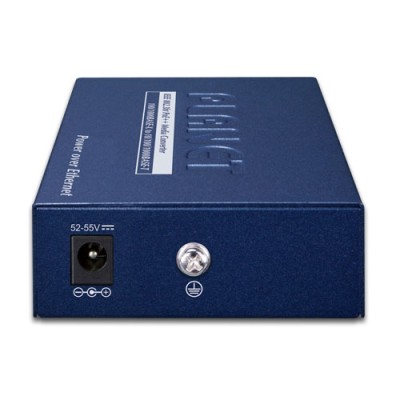 PLANET GUP-805A-60W 100/1000BASE-X SFP to 10/100/1000BASE-T 802.3bt PoE++ Media Converter (60 Watts)