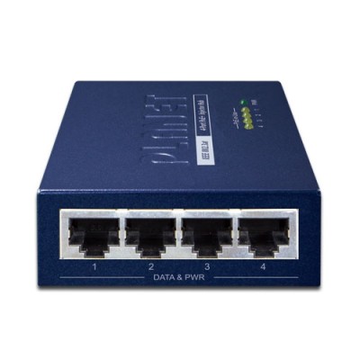 PLANET HPOE-460 4-port Gigabit IEEE 802.3at Power over Ethernet Plus Injector Hub