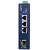 PLANET IECJ-410FT Industrial 3-Port RJ45 + 1-Port SFP EtherCAT Junction Slave