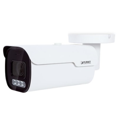 PLANET ICA-M3580P H.265 5 Mega-pixel Smart IR Bullet IP Camera with Remote Focus and Zoom