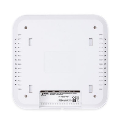 PLANET WDAP-C3000AX Dual Band 802.11ax 3000Mbps Ceiling-mount Wireless Access Point w/802.3at PoE+ and 2 10/100/1000T LAN Ports