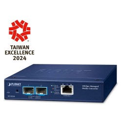 PLANET XT-925A 1-Port 10G/5G/2.5G/1G/100BASE-T + 2-Port 10G/1GBASE-X SFP+ Managed Media Converter