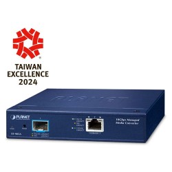 PLANET XT-905A 1-Port 10G/5G/2.5G/1G/100BASE-T + 1-Port 10G/1GBASE-X SFP+ Managed Media Converter