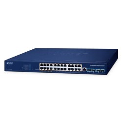 PLANET GS-6311-24HP4X L3 8-Port 802.3bt PoE + 16-Port 802.3at PoE + 4-Port 10G SFP+ Managed Ethernet Switch