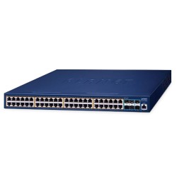 PLANET GS-6311-48P6X L3 48-Port 10/100/1000T 802.3at PoE + 6-Port 10G SFP+ Managed Ethernet Switch