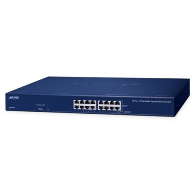 PLANET GSW-1601 16-Port 10/100/1000BASE-T Gigabit Ethernet Switch