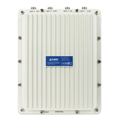 PLANET WDAP-3000AX Dual Band 802.11ax 3000Mbps Outdoor Wireless AP (IP67, 802.3at PoE+, 4 x N-type connector)